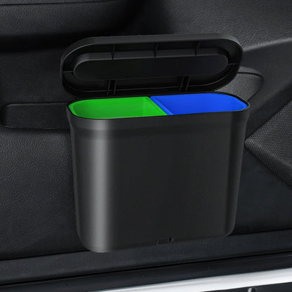 Vehicle-Mounted In-Car Multifunctional Trash Can