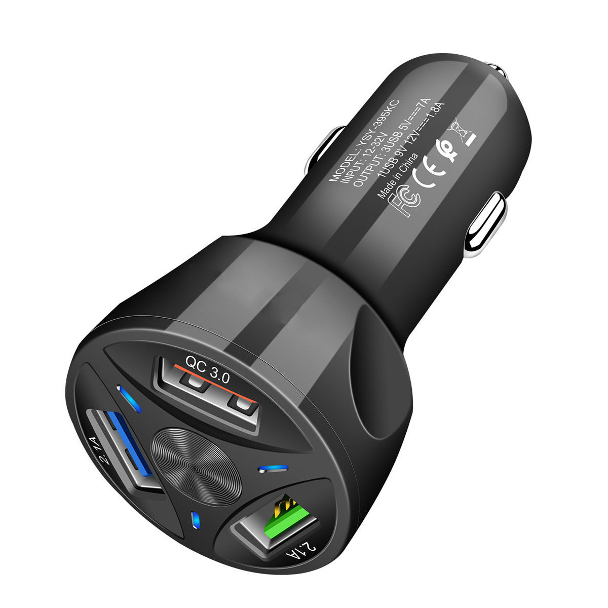 Fast Charge Car Charger One For Four