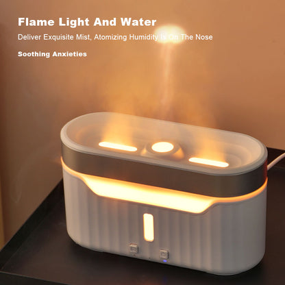 Jellyfish Flame Simulation Aromatherapy Lamp Humidifier