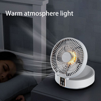 Remote Control Portable Rechargeable USB Electric Folding Fan