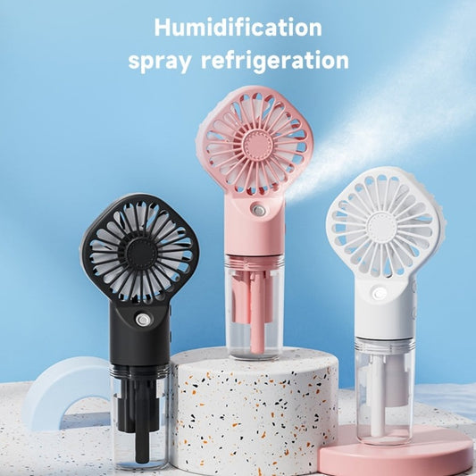 Strong Power Spray Humidification Small USB Charging Portable Fan And Water Supplement